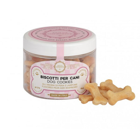 Dolci Impronte Biscotti per Cani gusto Pera e Lampone 170gr