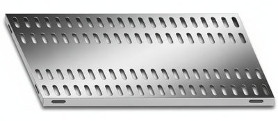 Piano aggiuntivo FORATO per scaffalatura in acciaio inox a ganci cm. 80x50