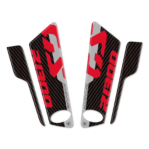 Adesivi 3D Protezioni Parasteli parafango compatibili con BMW R1300GS Adventure