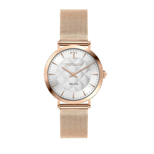 Orologio TRUSSARDI donna T-motif acciaio oro rosa / madreperla