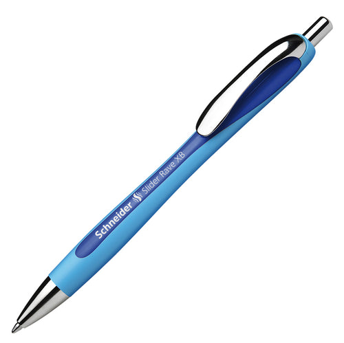 Penna A Sfera A Scatto Slider Rave Xb Blu Schneider