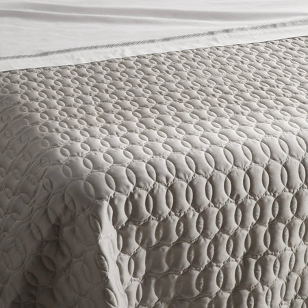 Copriletto Trapuntato Roma - Caleffi in Raso Cotone Matrimoniale Dreaming - Lusso e Comfort
