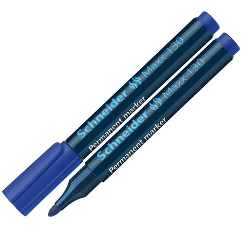Marcatore Maxx 130 Permanente Punta Conica Blu Schneiderer
