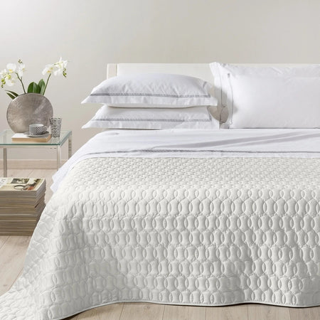 Copriletto Trapuntato Roma - Caleffi in Raso Cotone Matrimoniale Dreaming - Lusso e Comfort
