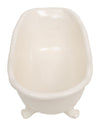 Biscottini Contenitore multifunzione in porcellana bianca con decoro Le Bain Paris L25,6xPR12,7xH11,5 cm