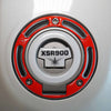 Adesivo 3D Protezione tappo serbatoio moto compatibile con Yamaha XSR900 rosso