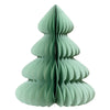Alberello di Natale colore menta in carta , decorazione natalizia