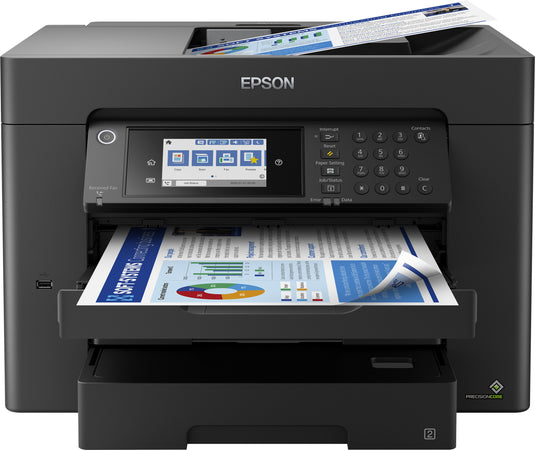 Epson Multifunzione Usata inkjet WF-7840DTWF A3 COLORI 12PPM F/R WIFI - 4 IN 1