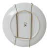 Biscottini Set tre piatti decorativi da parete in ceramica decorata L20XPR20XH2 cm