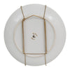 Biscottini Set tre piatti decorativi da parete in ceramica decorata L20XPR20XH2 cm
