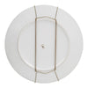 Biscottini Set tre piatti decorativi da parete in ceramica decorata L40XPR40XH4 cm