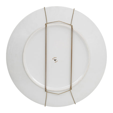 Biscottini Set tre piatti decorativi da parete in ceramica decorata L40XPR40XH4 cm