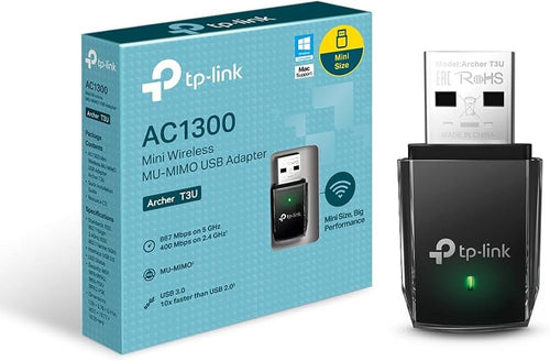 TP-Link Archer T3U 300Mbps Wireless N Mini USB 3.0 Adapter WIFI 5