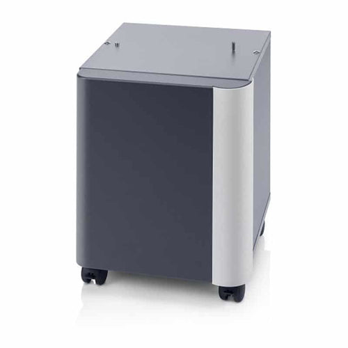 CB-360W-B Mobiletto bianco di supporto alto per configurazione base e con 1 cassetto con ruote