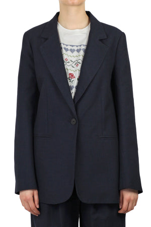 OTTOD'AME Ottod'ame - Giacca - 450346 - Blu/Panna da donna