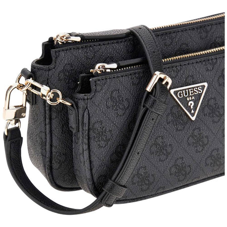 Guess Mini tracolla nera Noelle 4G logo NOELLE II HWBG96 72710 CLO