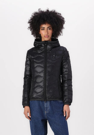 Blauer Giubbino donna imbottito piuma corto - mod. CAMELIA capospalla donna