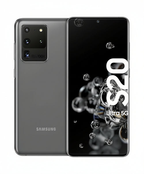 Samsung Galaxy S20 Ultra 5G - 128 GB di memoria, 12 GB di RAM, Hybrid Sim, Grigio [Versione tedesca]