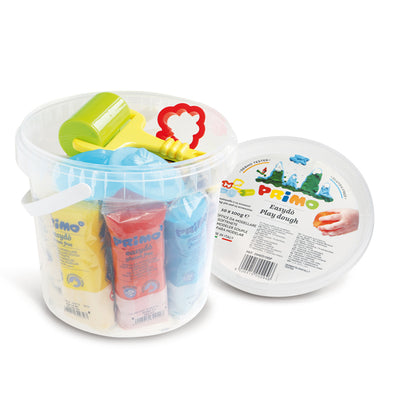 Secchiello Con 10 Panetti Pasta Modellabile + Accessori Primo