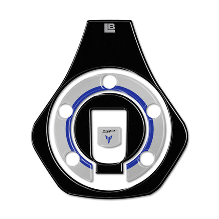 Adesivo 3D Protezione Tappo Serbatoio moto compatibile con Yamaha MT 09 2024-25