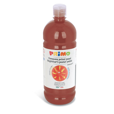 Tempera Pronta Primi Passi 1Lt Terra Siena Bruciata Primo