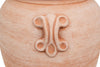 Biscottini PORTAOMBRELLI ANFORA/ORCIO CON MANICI IN TERRACOTTA FATTO A MANO SUL TORNIO PER PIANTE E FIORI L36XPR34XH46 CM