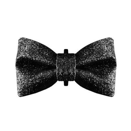 Milk & Pepper Papillon Glitter Nero per Cani