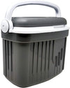 Set 2 Frigo bar termico da mare e campeggio con maniglia a serratura 8 e 32 lt