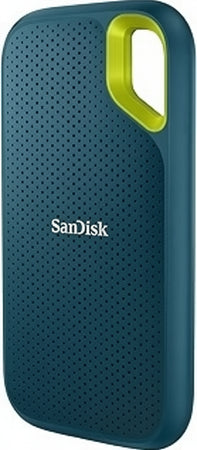 SanDisk Extreme Portable SSD 8TB (Portable NVMe SSD, USB-C, up to 1050MB/s Read/1000MB/s Write, Drop-Proof from up to 3m, Water and Dust Resistant) Monterey