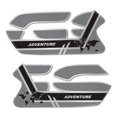 Adesivi 3D Protezioni Laterali serbatoio compatibili con BMW R1250GS Adventure