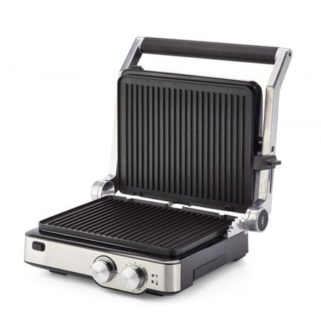 ARIETE GRILL AND TASTE (1918) - PIASTRA ELETTRICA ANTIADERENTE - 5 LIVELLI COTTURA - APERTURA 180 GRADI - 2000W