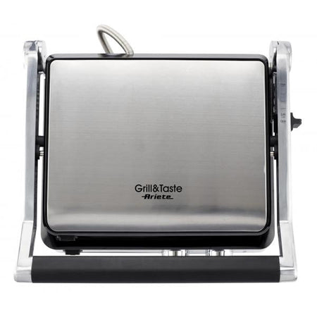 ARIETE GRILL AND TASTE (1918) - PIASTRA ELETTRICA ANTIADERENTE - 5 LIVELLI COTTURA - APERTURA 180 GRADI - 2000W