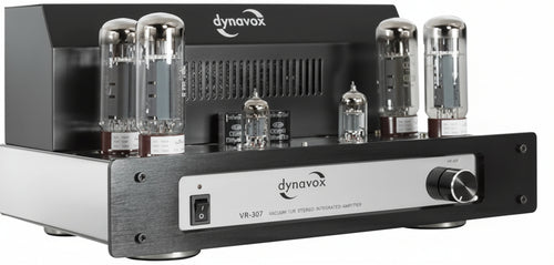 Dynavox VR-70E II - Amplificatore a valvole, colore: Cromo