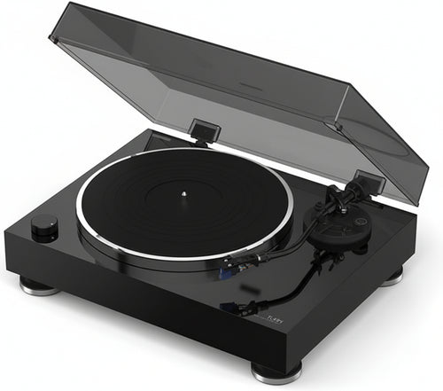 Reloop Turn X - Premium HiFi Turntable with Ortofon 2M Blue Pickup, Super High Torque Direct Drive, Precise Rotation Control, 3 Speeds, CNC Machined Aluminium Die Cast Plate