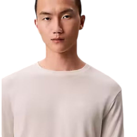 Calvin Klein pullover supima cotton panna LV040BM343YAS