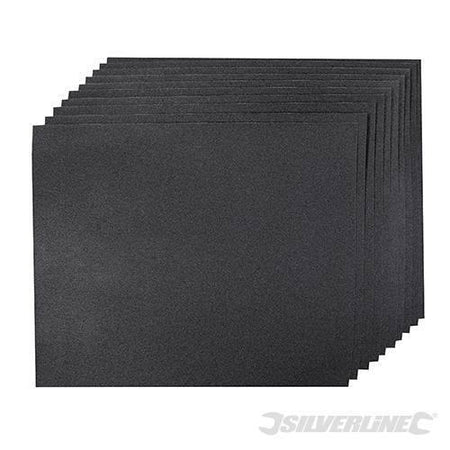 Carta abrasiva a secco e ad acqua con supporto in lattice impermeabile per la levigatura Silverline