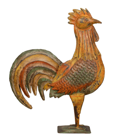 Biscottini Gallina in ferro L50XPR13XH65 CM Tutte misure riferiscono Offerta Speciale