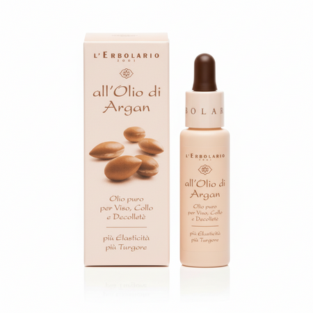 Olio Viso, Collo e Decolleté All'Olio di Argan