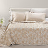 Copriletto Trapuntato Fioralba ! Caleffi In Raso Jacquard Matrimoniale Dreaming - Eleganza e Comfort