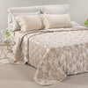 Copriletto Trapuntato Fioralba ! Caleffi In Raso Jacquard Matrimoniale Dreaming - Eleganza e Comfort