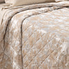 Copriletto Trapuntato Fioralba ! Caleffi In Raso Jacquard Matrimoniale Dreaming - Eleganza e Comfort