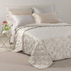 Copriletto Trapuntato Fioralba ! Caleffi In Raso Jacquard Matrimoniale Dreaming - Eleganza e Comfort