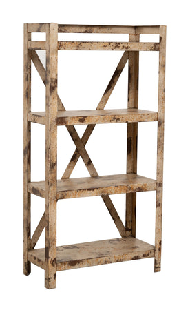 Biscottini Etagere Shabby in ferro finitura naturale anticata realizzato ferro. dimensioni