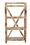 Biscottini Etagere Scaffale Biscottini Shabby Ferro Anticato 3 Ripiani 40x18x78 Decorativo