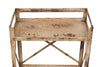 Biscottini Etagere Shabby ferro Biscottini anticato 2 ripiani 38x20x76 mobile arredo casa
