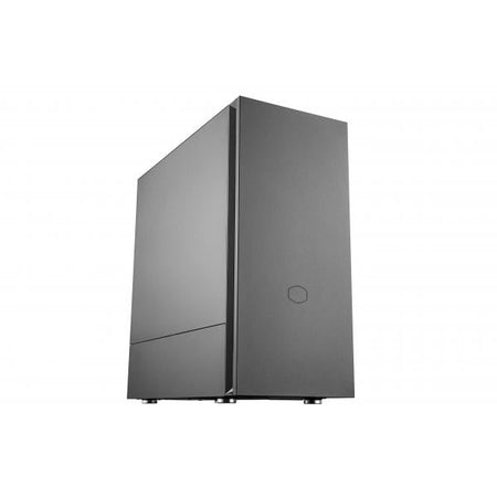 Case Silencio S600- 2USB3-3.5mm Headset Jack (Audio+Mic)-SD card reader-120mm Front Fan 120mm Rear Fan-Radiator Support-NO PSU