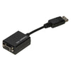 Cavo adattatore con connettori DisplayPort DP maschio- HD15 poli VGA femmina - 0.15m.