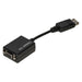 Cavo adattatore con connettori DisplayPort DP maschio- HD15 poli VGA femmina - 0.15m.