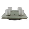 Plafoniera 4 Faretti con Vetro G9 MAX 4X40W - Serie Ibiza ALEYAY