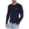 Guess t-shirt blu manica lunga M2YI28-J1314